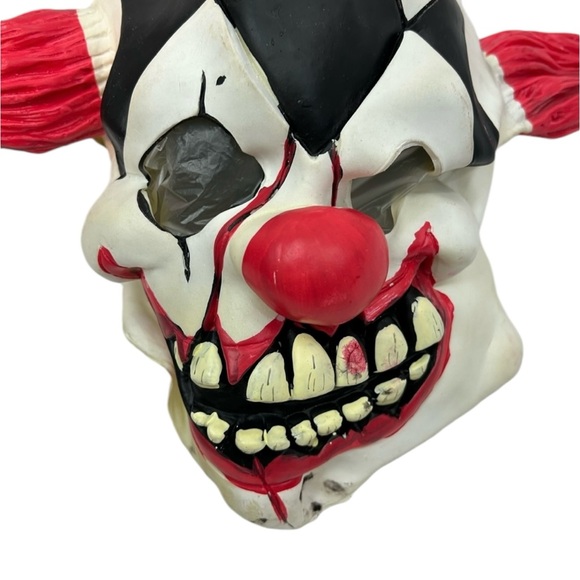 Halloween Rubie's Costume Co. Clown Mask 3/4 Child’s Die Laughing Latex - Picture 3 of 8